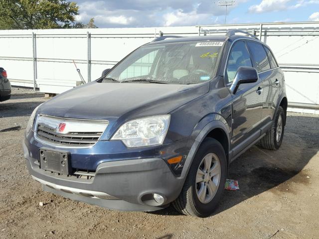 3GSCL33P58S731224 - 2008 SATURN VUE XE BLUE photo 2