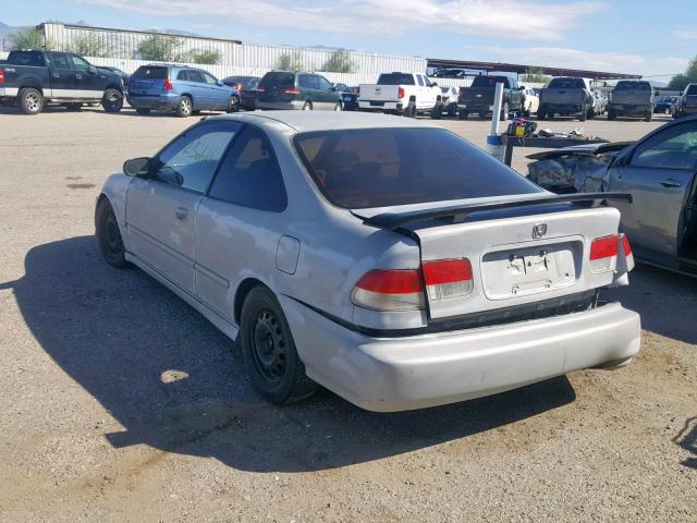 1HGEJ6129TL030043 - 1996 HONDA CIVIC DX GRAY photo 3