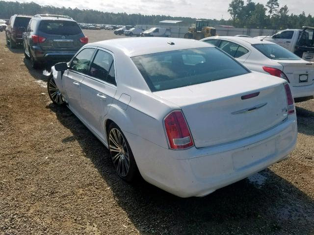 2C3CCABG9EH118396 - 2014 CHRYSLER 300 S WHITE photo 3