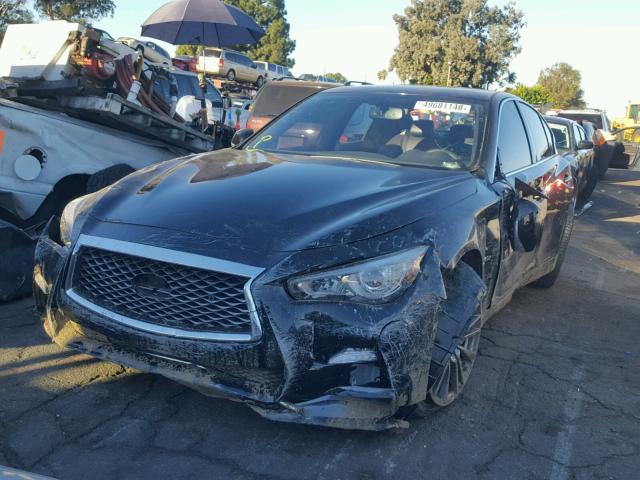 JN1FV7AP5JM461689 - 2018 INFINITI Q50 RED SP BLACK photo 2