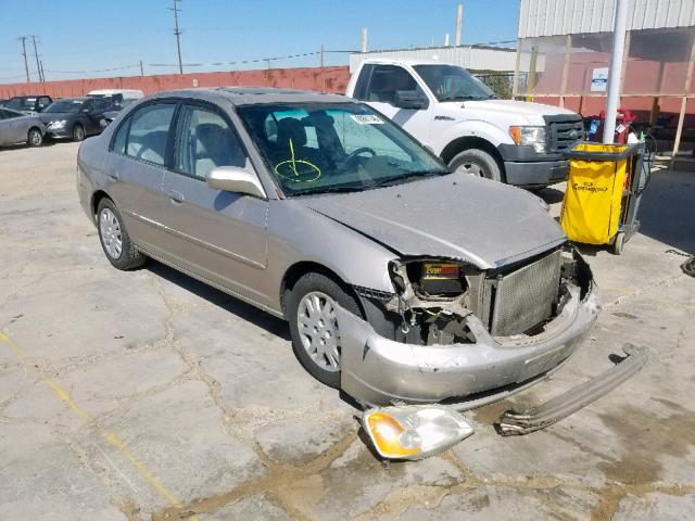 2HGES26712H613390 - 2002 HONDA CIVIC EX TAN photo 1