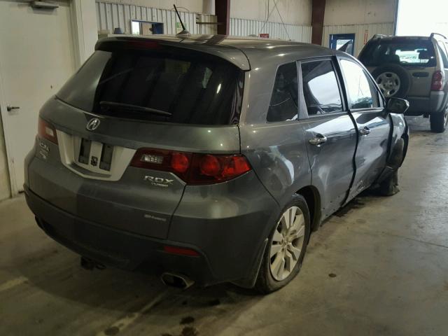 5J8TB1H22CA002836 - 2012 ACURA RDX GRAY photo 4