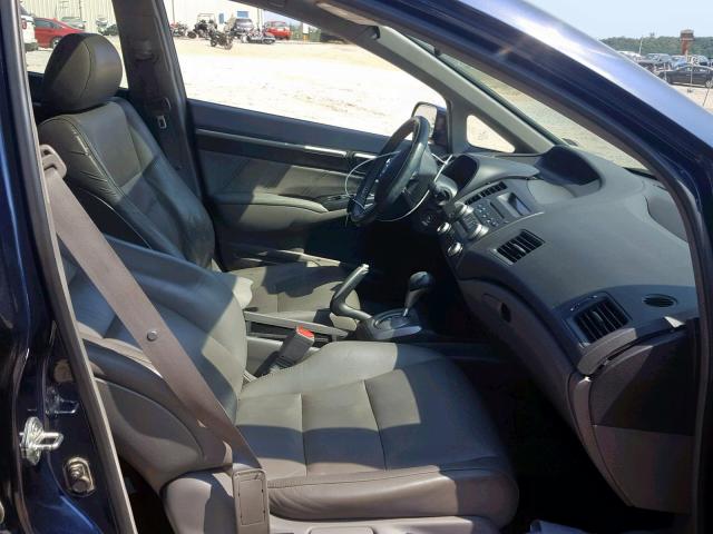 2HGFA16999H500915 - 2009 HONDA CIVIC EXL 紫色 照片 5