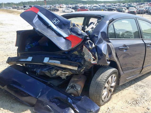 2HGFA16999H500915 - 2009 HONDA CIVIC EXL 紫色 照片 9