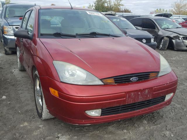 3FAFP37344R125053 - 2004 FORD FOCUS ZX5 RED photo 1