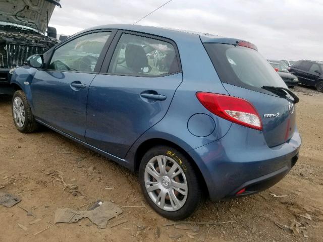 JM1DE1KY2E0172372 - 2014 MAZDA MAZDA2 SPO BLUE photo 3