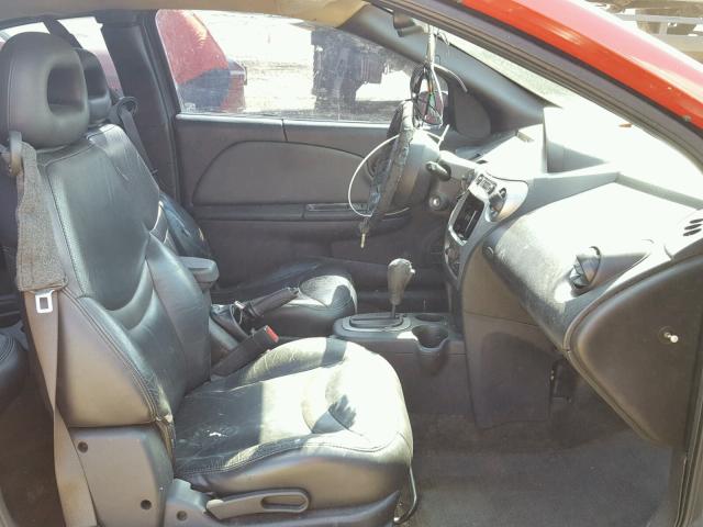 1G8AW12F54Z116509 - 2004 SATURN ION LEVEL RED photo 5