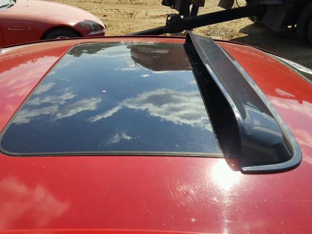 1G8AW12F54Z116509 - 2004 SATURN ION LEVEL RED photo 9