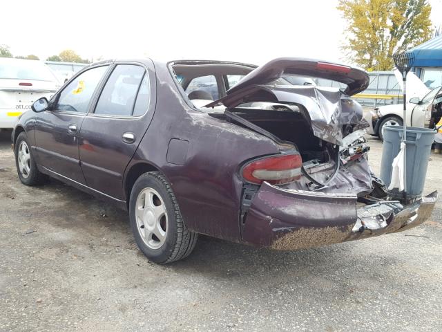 1N4BU31D5VC257943 - 1997 NISSAN ALTIMA XE PURPLE photo 3