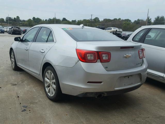 1G11H5SL0EU152726 - 2014 CHEVROLET MALIBU LTZ SILVER photo 3