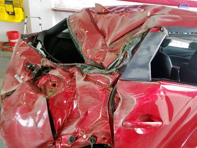 JM1DKBC77G0114572 - 2016 MAZDA CX-3 TOURI RED photo 9