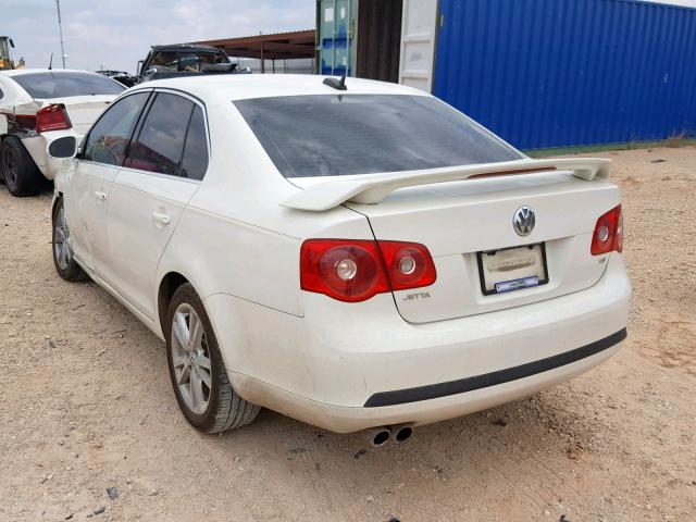 3VWDF71K36M628663 - 2006 VOLKSWAGEN JETTA 2.5L WHITE photo 3