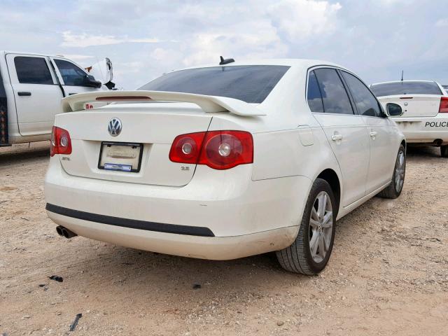 3VWDF71K36M628663 - 2006 VOLKSWAGEN JETTA 2.5L WHITE photo 4