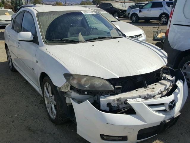 JM1BK324671742217 - 2007 MAZDA 3 S WHITE photo 1