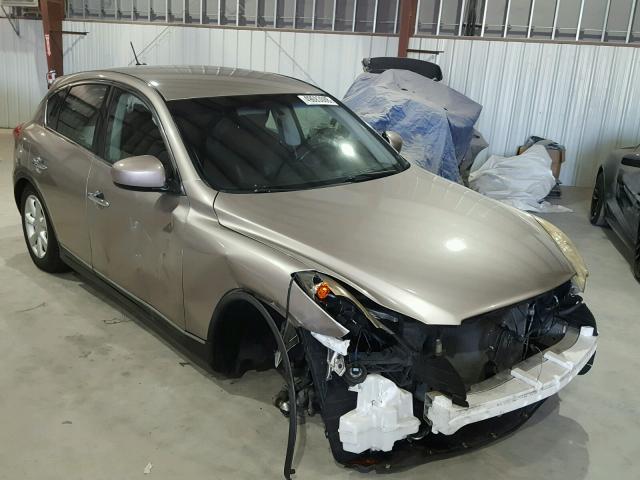 JN1AJ0HP1AM700609 - 2010 INFINITI EX35 BASE GOLD photo 1