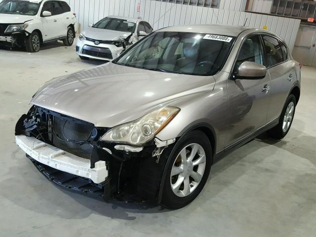 JN1AJ0HP1AM700609 - 2010 INFINITI EX35 BASE GOLD photo 2