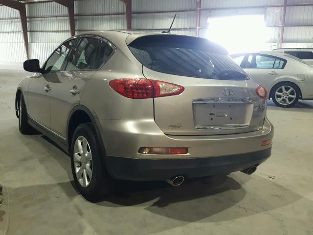 JN1AJ0HP1AM700609 - 2010 INFINITI EX35 BASE GOLD photo 3