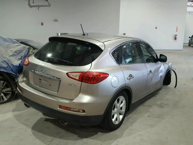 JN1AJ0HP1AM700609 - 2010 INFINITI EX35 BASE GOLD photo 4