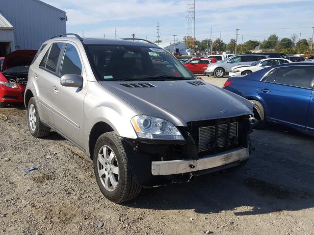 4JGBB22E47A201634 - 2007 MERCEDES-BENZ ML 320 CDI SILVER photo 1