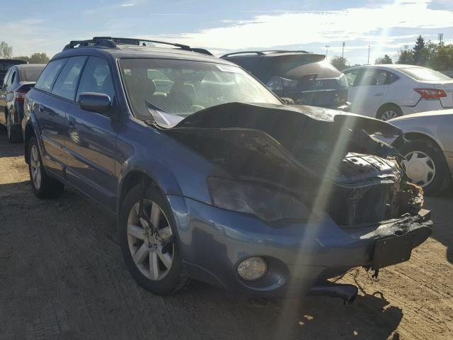 4S4BP62C266310974 - 2006 SUBARU LEGACY OUT BLUE photo 1