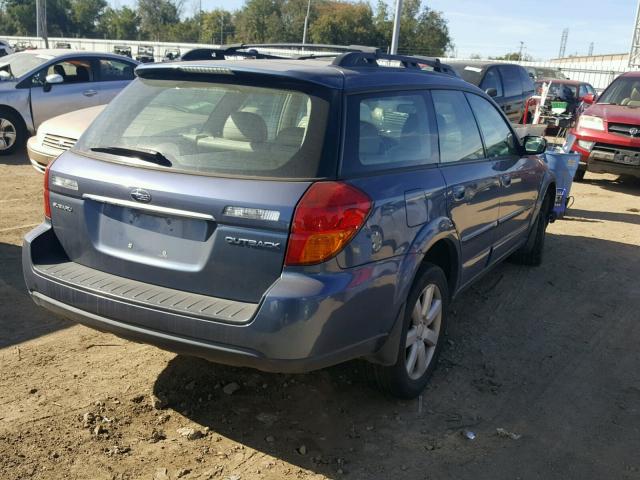 4S4BP62C266310974 - 2006 SUBARU LEGACY OUT BLUE photo 4