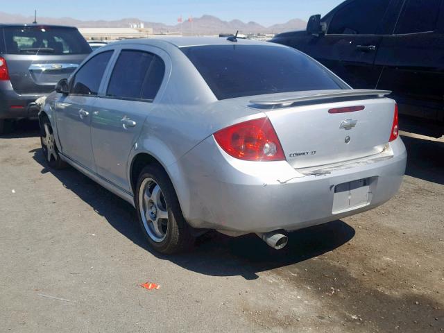 1G1AF5F56A7137769 - 2010 CHEVROLET COBALT 2LT SILVER photo 3