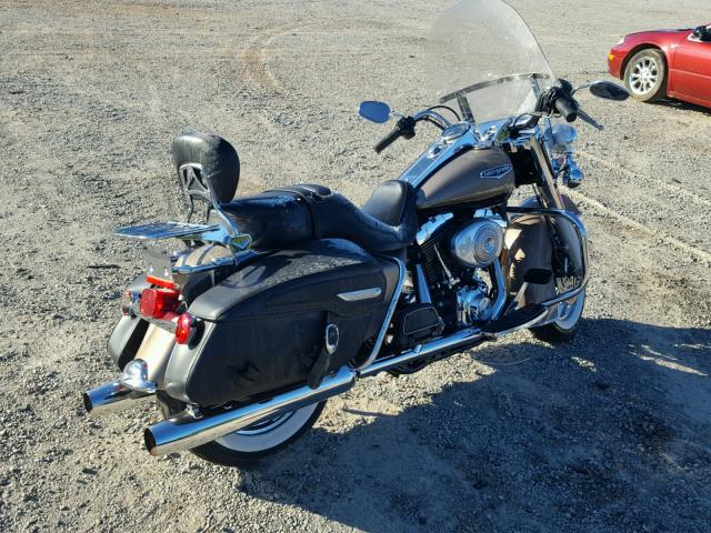 1HD1FRW134Y723676 - 2004 HARLEY-DAVIDSON FLHRCI TAN photo 4