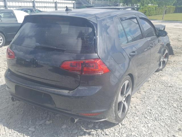 3VW547AU9GM036908 - 2016 VOLKSWAGEN GTI S/SE BLACK photo 4