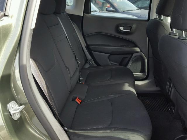 3C4NJDAB5JT283543 - 2018 JEEP COMPASS SP მწვანე ფოტო 6