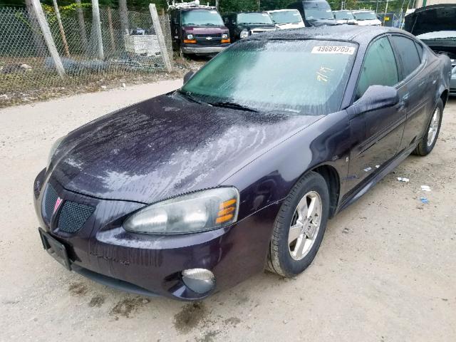 2G2WP552171117151 - 2007 PONTIAC GRAND PRIX PURPLE photo 2