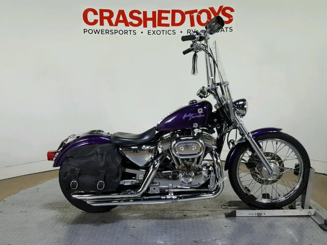 1HD4CJM1XYK115320 - 2000 HARLEY-DAVIDSON XL883 C PURPLE photo 1