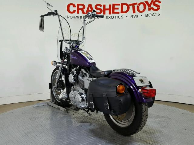 1HD4CJM1XYK115320 - 2000 HARLEY-DAVIDSON XL883 C PURPLE photo 6