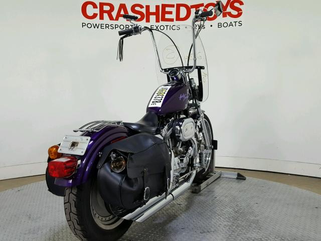 1HD4CJM1XYK115320 - 2000 HARLEY-DAVIDSON XL883 C PURPLE photo 8