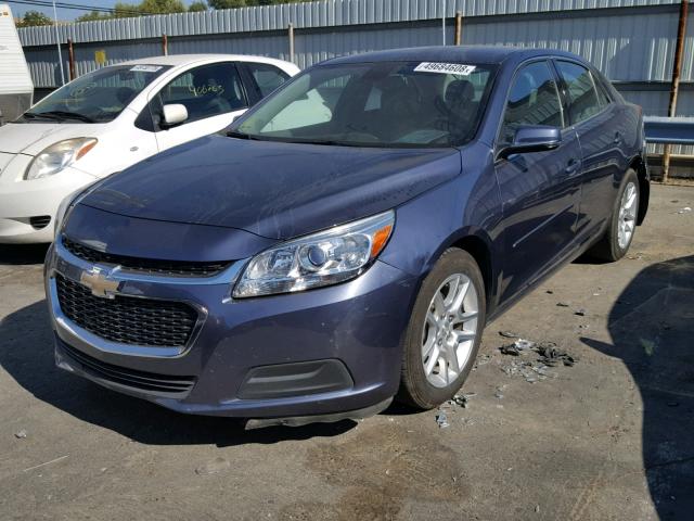 1G11C5SL4EF215457 - 2014 CHEVROLET MALIBU 1LT BLUE photo 2