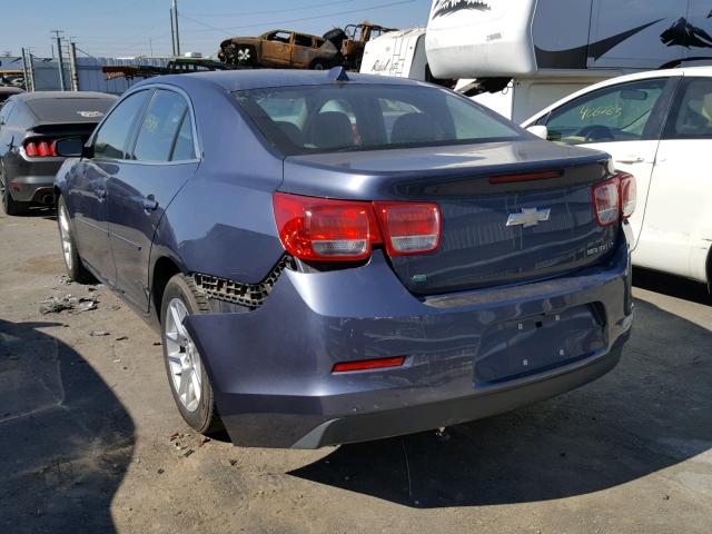 1G11C5SL4EF215457 - 2014 CHEVROLET MALIBU 1LT BLUE photo 3