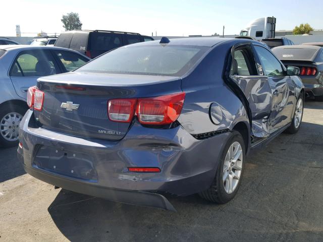 1G11C5SL4EF215457 - 2014 CHEVROLET MALIBU 1LT BLUE photo 4