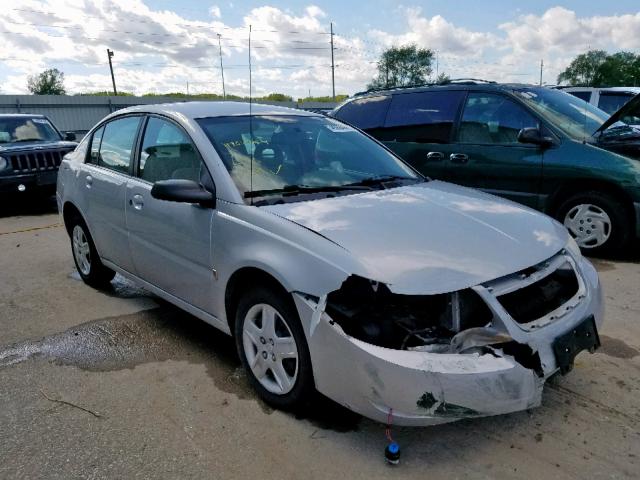 1G8AJ55F37Z112545 - 2007 SATURN ION LEVEL SILVER photo 1