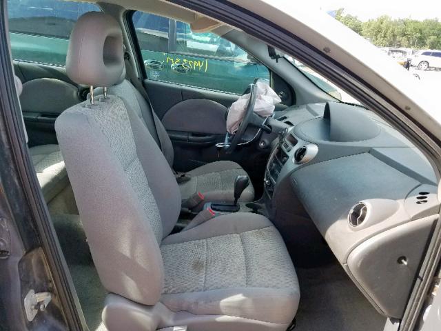 1G8AJ55F37Z112545 - 2007 SATURN ION LEVEL SILVER photo 5