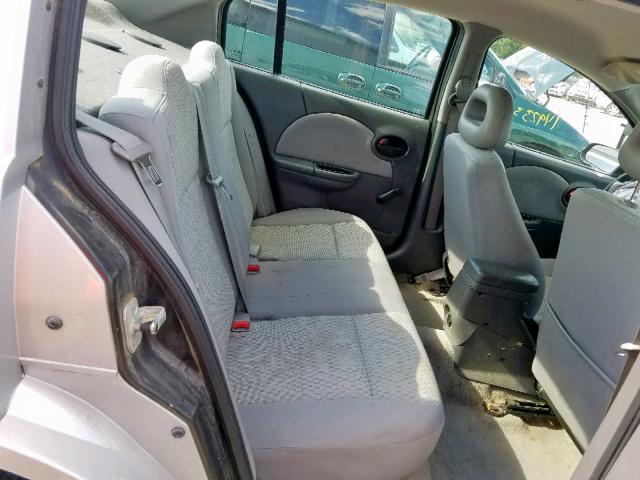 1G8AJ55F37Z112545 - 2007 SATURN ION LEVEL SILVER photo 6