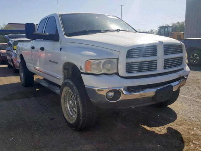 3D7KS28C05G746969 - 2005 DODGE RAM 2500 S Սպիտակ լուսանկար 1