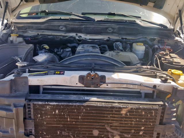 3D7KS28C05G746969 - 2005 DODGE RAM 2500 S Սպիտակ լուսանկար 7