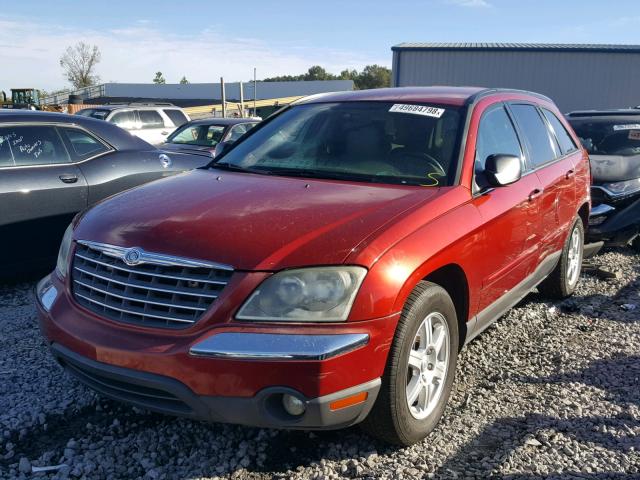 2A4GM68486R891242 - 2006 CHRYSLER PACIFICA T RED photo 2