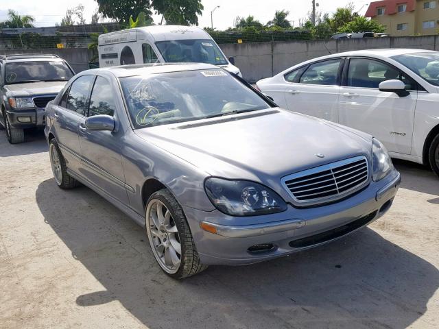 WDBNG75J11A181941 - 2001 MERCEDES-BENZ S 500 BLUE photo 1