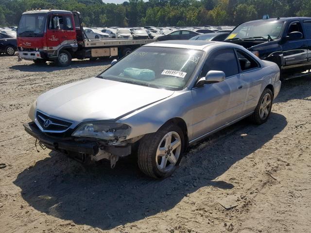 19UYA42651A015227 - 2001 ACURA 3.2CL TYPE SILVER photo 2