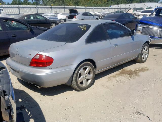 19UYA42651A015227 - 2001 ACURA 3.2CL TYPE SILVER photo 4