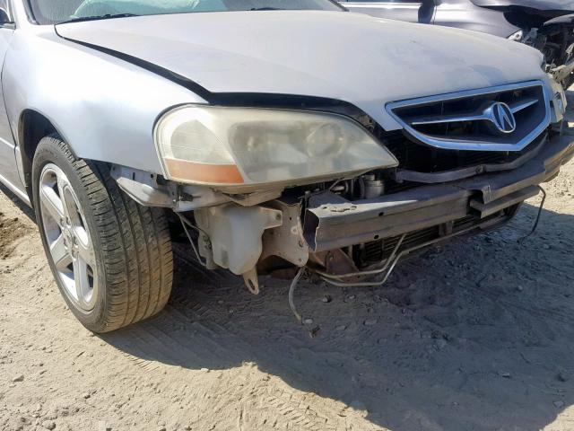 19UYA42651A015227 - 2001 ACURA 3.2CL TYPE SILVER photo 9