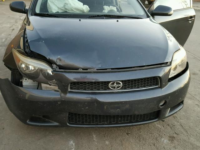 JTKDE177070147966 - 2007 TOYOTA SCION TC 灰色 照片 10