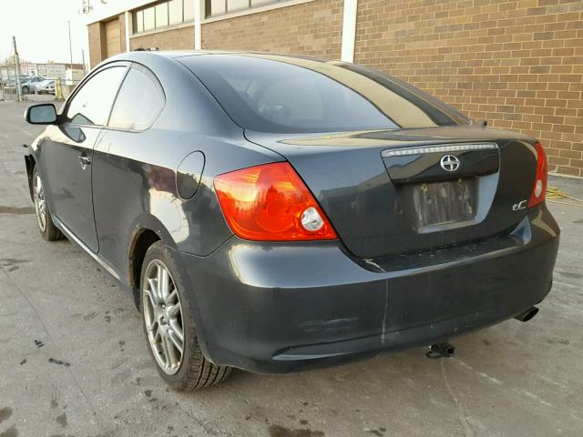 JTKDE177070147966 - 2007 TOYOTA SCION TC 灰色 照片 3
