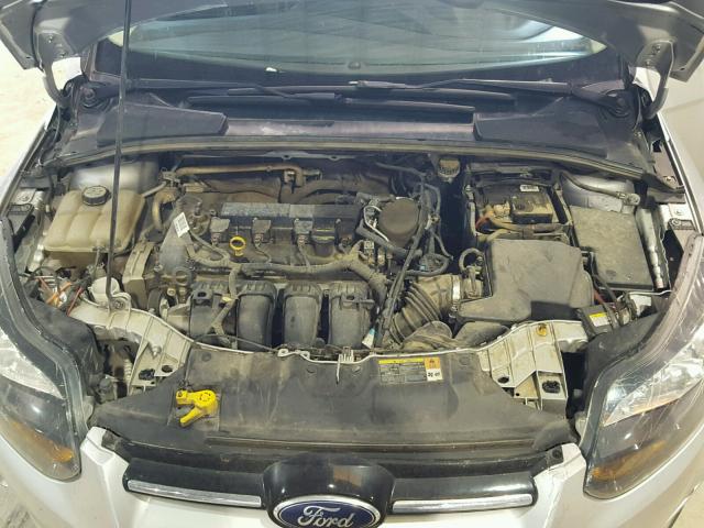 1FADP3J27DL321381 - 2013 FORD FOCUS TITA SILVER photo 7