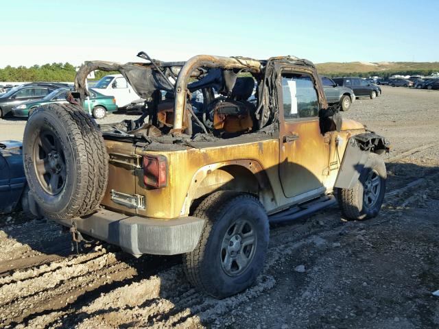 1C4AJWAG3EL157883 - 2014 JEEP WRANGLER S 白色 照片 4